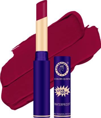 COLORS QUEEN Lips Non Transfer Waterproof Smudge Proof Long Lasting Matte Lipstick