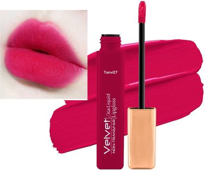 tanvi27 Kiss Proof & Long Lasting Velvet Matte Highly Pigmented Flamingo Pink Lipstick