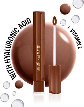 Lakmé 9to5 Hya Matte Lip Liquid + Hyaluronic Acid Coffee Break 5.3ml