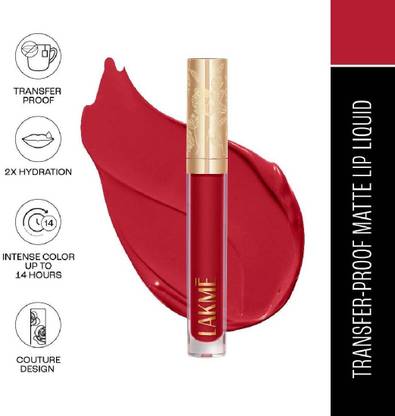 Lakmé Rouge Bloom Matte Lip Liquid Carnation Craze 101