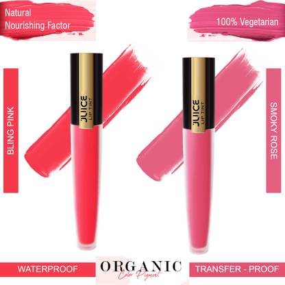 Juice Matte Lip Tint Combo L21 Shade No.: M-03, M-10