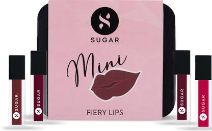 SUGAR Fiery Lips Mini Lipstick Set