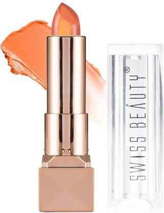 SWISS BEAUTY Glitter gel moisturizing Lipstick Long Lasting Hydrating for dry and Chapped lip