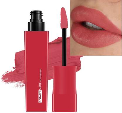 tanvi27 Long Lasting, Waterproof, Smudgeproof Liquid Coral Peach Lipstick