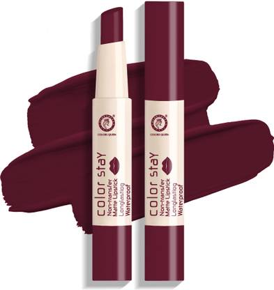 COLORS QUEEN Color Stay Lightweight Long Lasting & Non Transfer Matte Lipstick
