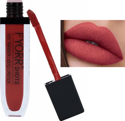 FYORR Liquid Non Transfer Lipstick Long Lasting Upto 24hrs Liquid Matte Lipstick, 6ml