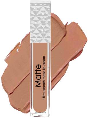MYEONG Ultra Smooth Mustard Color, Long Lasting Weightless Matte Finish Silky Lipstick