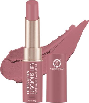 COLORS QUEEN Luscious Lips Long Lasting Non Transfer Creamy Matte Lipstick