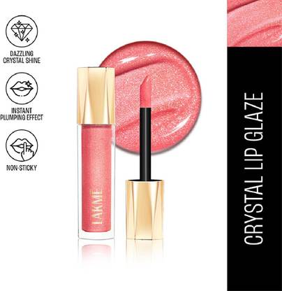 Lakmé Glitterati Lip Glaze 201 Pink Champagne 5ml