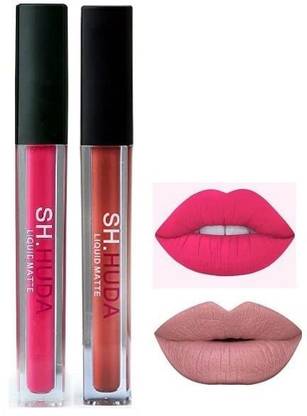 Sh.Huda Makeup Beauty Liquid Matte Lipstick Kiss Proof Shades