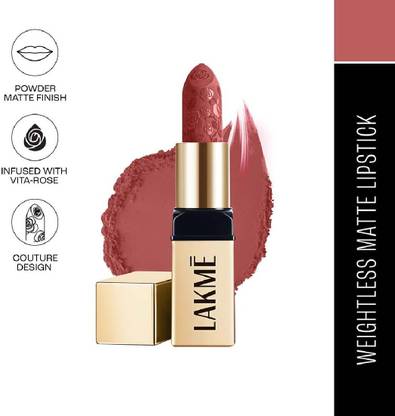 Lakmé Rouge Bloom Powder Matte Bullet Nude Nectar 201