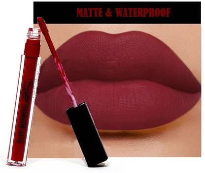 BLUEMERMAID BEST MATTE FINISH MAROON COLOR LIQUID LIPSTICK