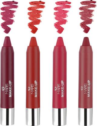 MARS Makeup Lipstick Pencil Pack of 4