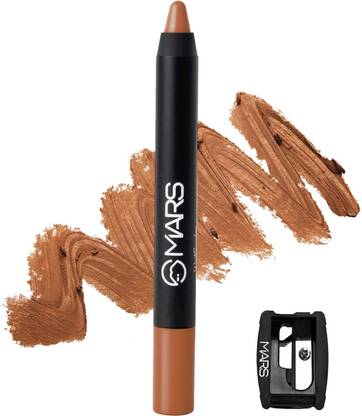 MARS Won't Budge Won't Smudge Non Transfer Lip Crayon With Sharpner Lipstick