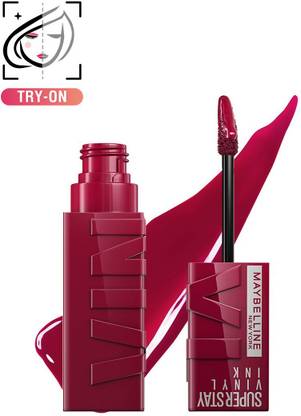 MAYBELLINE NEW YORK Superstay Vinyl Ink Liquid Lipstick, Unrivaled,High Shine for up to 16 hr,4.2 ml