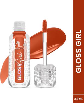 mila beaute Gloss Girl Lip Gloss Fuller Lip Effect & Extra Hydration With Mango Seed Butter