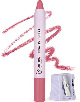 Million Colors Matte Lip Crayon Lipstick | Hydrating, Lightweight, Waterproof & Smudgeproof