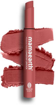 Mamaearth Moisture Matte Lipstick for 12 Hour Long Stay- Carnation Nude