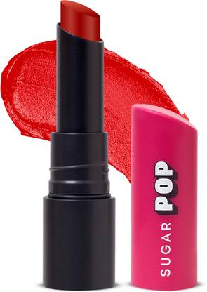 SUGAR POP Ultrastay Transferproof Lipstick 10 Red Rebel - Waterproof | Smudgeproof