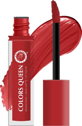 COLORS QUEEN Sensational Liquid Matte Lip Color Long Lasting & Non-Transfer Liquid Lipstick
