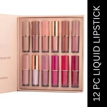 Sajuma Beauty Everyday & Party Wear Liquid Lipstick Pack of 12