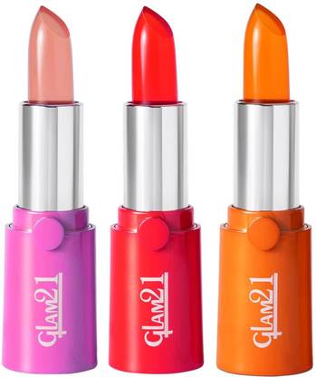 Glam21 Cosmetics Gel Based Ultra-Moisturizing Lightweighted Lipstick with Glossy Shine Formula