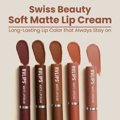 RVLIPS Wild West Nudes Shades For Every Festiv: A Matte Liquid Lipstick Combo