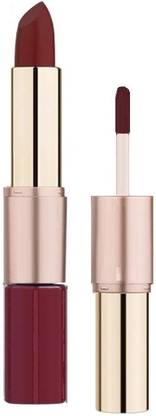 DARYUE Full Coverage Long Lasting Weightless 2 in 1 Maroon Lipstick