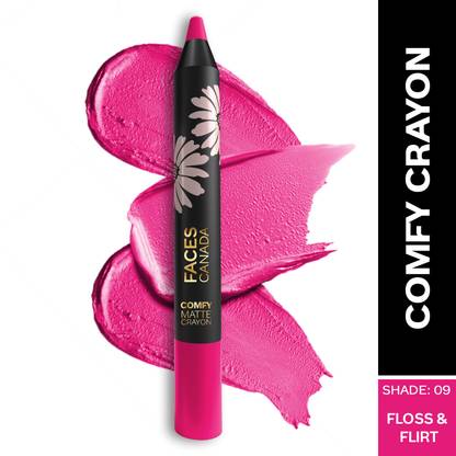 FACES CANADA Comfy Matte Lip | Creamy Texture | 8HR Long Stay| No Dryness