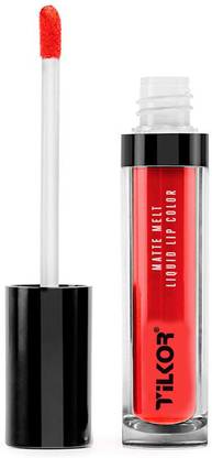 TILKOR Non Transfer Waterproof Longlasting Liquid Matte Mini Lipstick