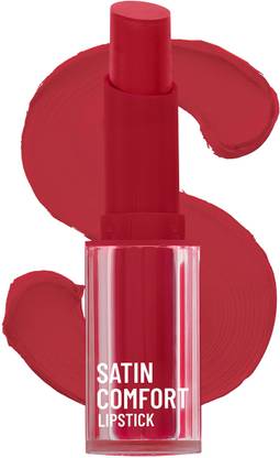 SWISS BEAUTY Satin Comfort Lipstick | Ultra-Hydrating | Highly Pigmented |Satin Matte Finish