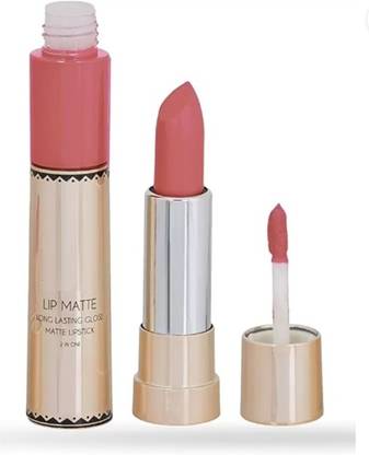 DARVING Matte liquid and crayon 2 in 1 peach lipstick