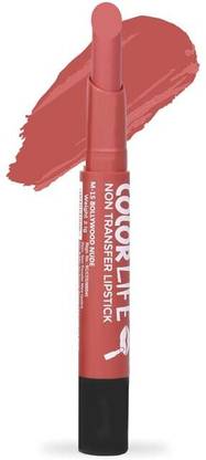 Teen Teen Non Transfer Water Proof Long Lasting Matte Lipstick (Bollywood Nude)