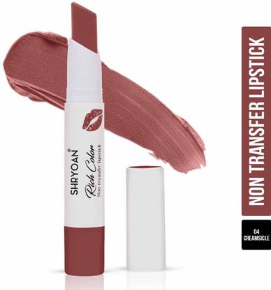 Shryoan Rich Color Non-Transfer Lipstick | Long Stay Waterproof & Matte Finish Lipstick