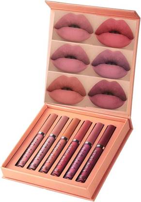 BLUSHIS lipstick set 6- piece (shade A)