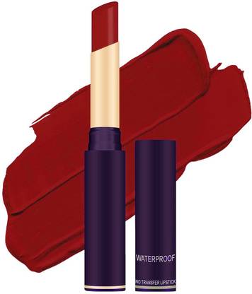 MYEONG Russian Red Long Lasting Waterproof Highly Pigmented Smooth Matte Lipstick