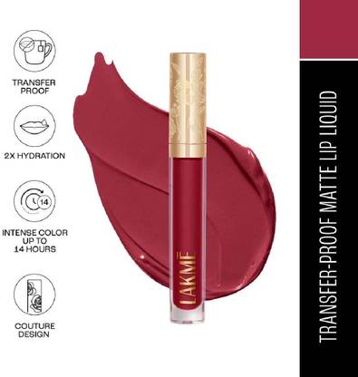 Lakmé Rouge Bloom Matte Lip Liquid Regal Rose 102