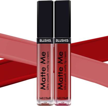 BLUSHIS Ultra Smooth Lip Cream (Pack Of 2)