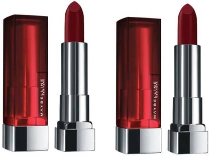 MAYBELLINE NEW YORK Color Sensational Creamy Matte Lipstick- 903 Midnight Date, 3.9g (PACK OF 2)