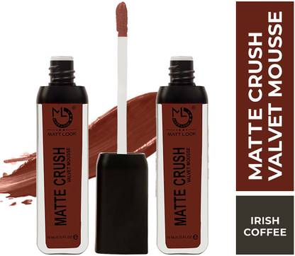 MATT LOOK Matte Crush Velvet Mousse Lipstick Pack of 2