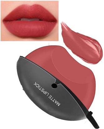 tanvi27 New Lip Shape Lipstick Long Lasting Waterproof Coral Red Matte Lipstick