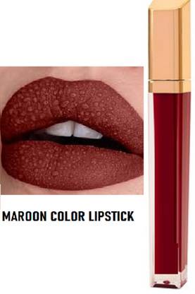 Luipui LONG LASTING MATTE MAROON COLOR LIPSTICK