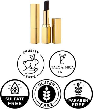 BLUEMERMAID New Black Matte Lipstick for Halloween, Waterproof Gothic Lip Makeup