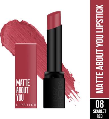 Hilary Rhoda Matte About You Lipstick | Long Lasting & Highly Pigmented | Matte Finish