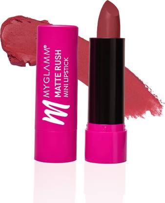 MyGlamm Matte Rush Mini Lipstick - Delicate In Vienna (Rose Pink Shade)