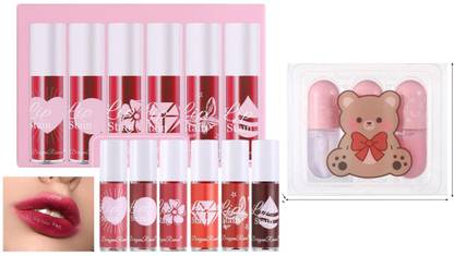 glam more charming 6pcs liptint set and free love tint