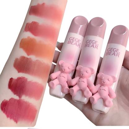 GEGE BEAR Velvet Matte Lip Tint – Soft, Hydrating & Long-Lasting Lip Glaze