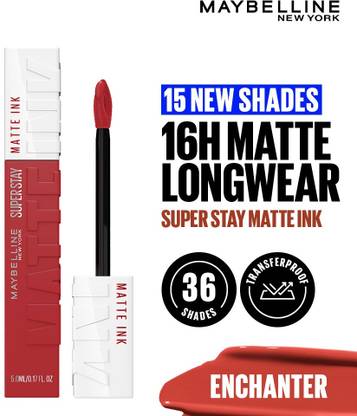 MAYBELLINE NEW YORK Superstay Matte Ink Liquid Lipstick | Transfer Proof |16 hr Wear
