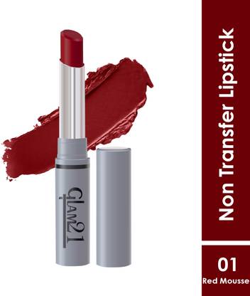 Glam21 Non Transfer Lipstick-Longlasting & Lightweight Creamy Matte Look for Everyday
