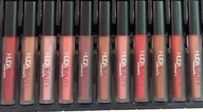 Liptick Elevate your style semi-matte liquid lipstick pack of 12